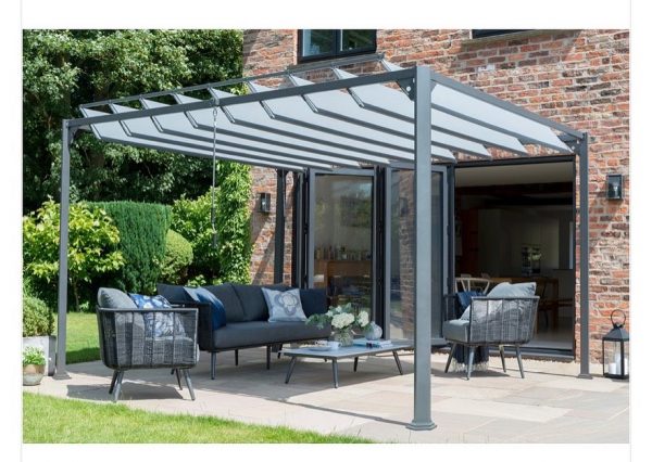 Classic Tilt Leaf Aluminium Pergola - Image 3
