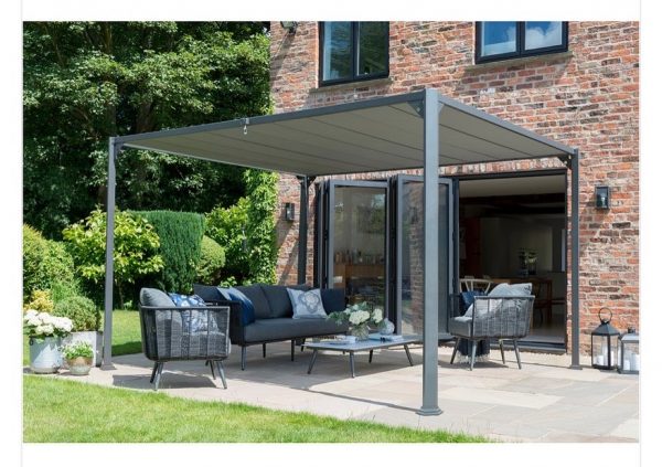 Classic Tilt Leaf Aluminium Pergola - Image 4