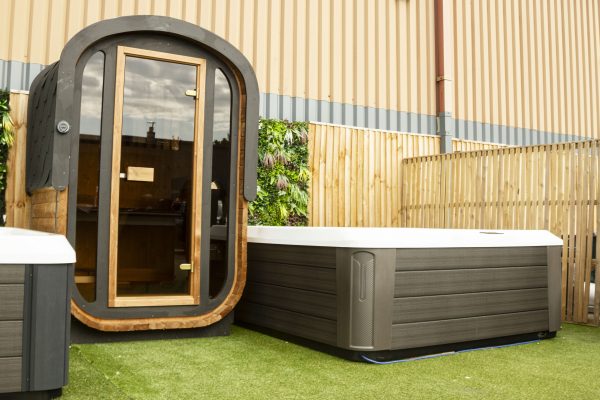 Woodchop Oval 2 Person Sauna - Image 2
