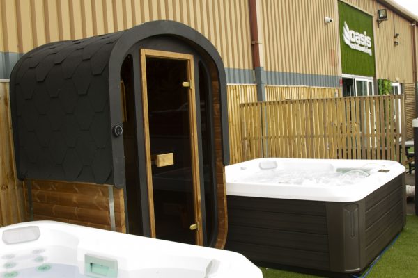 Woodchop Oval 2 Person Sauna - Image 10
