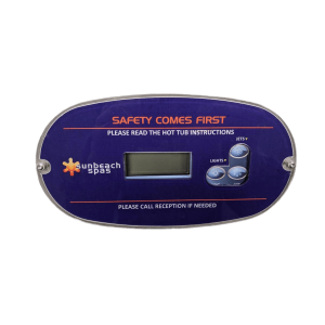 Sunbeach Spas SpaSafe TP500S Control Panel Cover